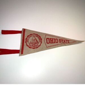 Vintage small Ohio State college Pennant must see